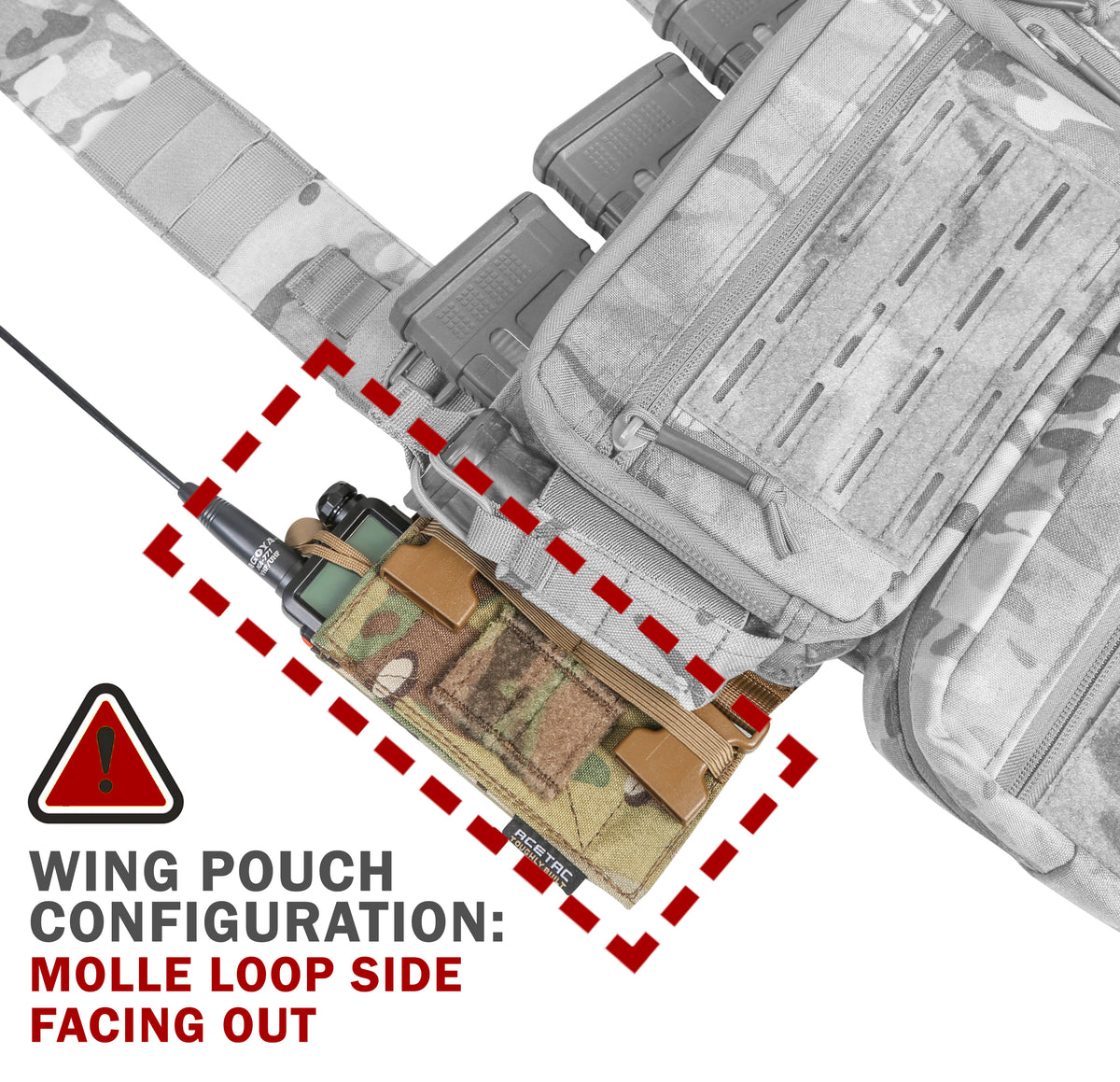 Micro Ak Chest Rig Experience Ultimate Versatility With The S.O.P. Micro Chest Rig – ACETAC