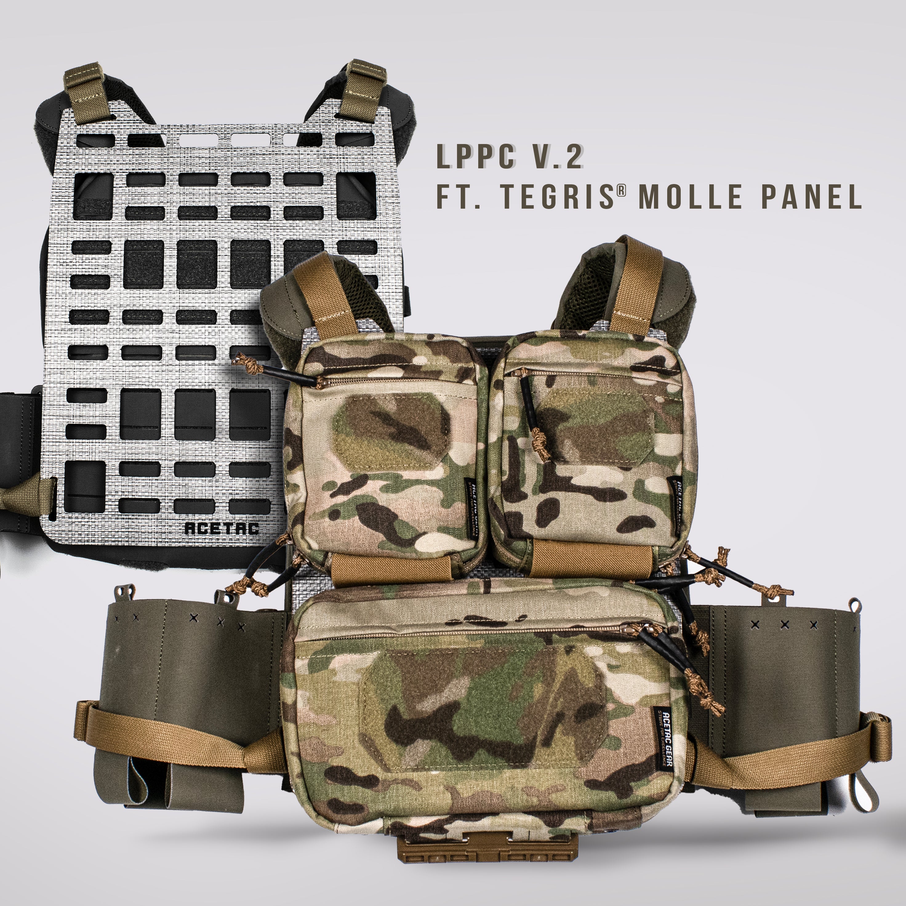Tegris MOLLE Back Panel – ACETAC
