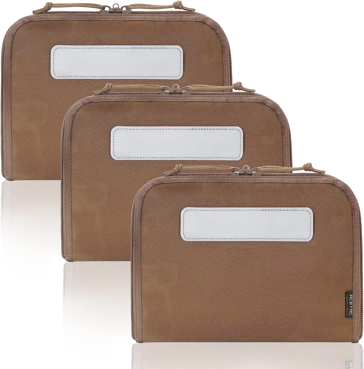 thumbnail image 2 of Acetac Gear Mobility Soft Pistol Case – 3-Pack, Hook & Loop Mag Panel, Padded Storage 2 of 5